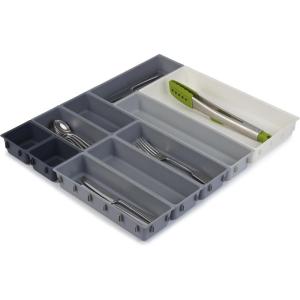Joseph Joseph Blox 10 Piece Plastic Storage Trays Organizer Grey