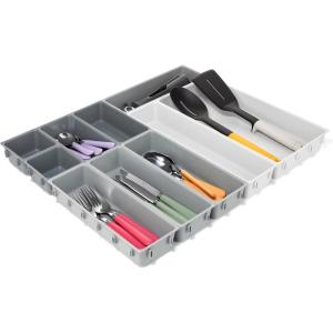 Joseph Joseph Blox 10-Piece Storage Tray Set for Cosmetics, Stationery, Flatware and Utensils, Drawer Organizer, Recycled Plastic(10 piece)
