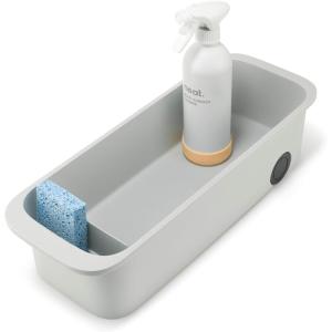 Joseph Joseph CupboardStore Large Easy-Access Wheeled Storage Caddy – Under-Sink Kitchen Organizer, Made from Recycled Plastic(Regular)