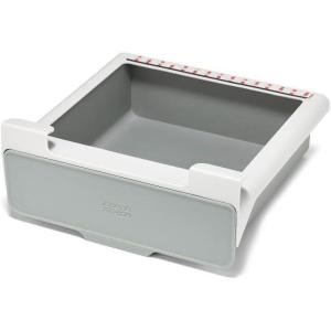 Joseph Joseph CupboardStore Under-Shelf Storage Drawer – Space-Saving Kitchen Organizer, Made from Recycled Plastic(Cupboard Drawer)