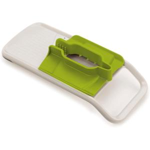 Joseph Joseph Duo Multi-Grip Mandoline, Fruit and Vegetable Slicer with Precision Food Grip, White