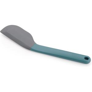 Joseph Joseph Duo Silicone Spatula Ergonomically Shaped, Heat-Resistant Silicone Head, Perfect for Mixing Bowls & Non-Stick Cookware, Opal(Opal)