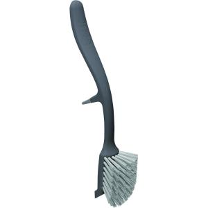 Joseph Joseph Edge Dish Brush with Integrated Sink Rest, Green(Gray)