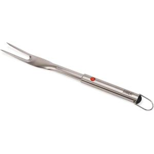 Joseph Joseph GrillOut Silicone BBQ Basting Brush with Stainless Steel Handle, High-Heat Resistant Bristles, Retractable for compact storage, Easy-Clean(Fork)