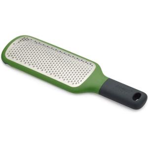 Joseph Joseph GripGrater Paddle Grater/Zester with Easy-grip Handle, Non-slip Tip, Fine Stainless-Steel Grating Blades, Green