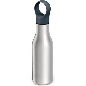 Joseph Joseph Loop™ Vacuum Insulated Water Bottle 500 ml (17 fl. oz) – Brushed/Anthracite(Anthracite)