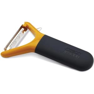 Joseph Joseph Multi-Peel Straight Peeler Easy Grip Handles Stainless Steel Blade for Kitchen Vegetable Fruit, Green(One Size)