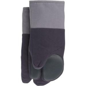 Joseph Joseph Pinch Easy Grip Silicone Oven Glove, Precise Grip, Heat-Resistant up to 482°F, Comfortable Cuff with Hanging Hole, Machine Washable, Right Hand Only(Pair)