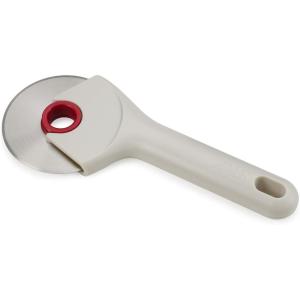 Joseph Joseph Ringo Easy Clean Pizza Wheel Cutter Slicer, Stainless Steel blade, Dishwasher safe