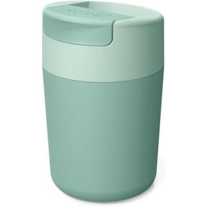 Joseph Joseph Sipp™ Travel Coffee Mug with Flip-top Cap – 340 ml (12 fl. oz) – Blue(Green)