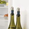Joseph Joseph BarWise Twist-Lock Wine Stoppers, 2-Piece, Blue