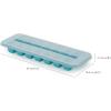 Joseph Joseph Flow – Easy-fill Ice-cube Tray with Lid, Stackable, Large 14 cube capacity (2-pack), Blue(1 Count (Pack of 1))