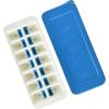 Joseph Joseph QuickSnap Ice Cube Tray with Cover Lid Easy-Release No-Spill Stackable Odor-Free Dishwasher Safe, Blue 13 x 5(Blue)