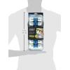 Joseph Joseph QuickSnap Ice Cube Tray with Cover Lid Easy-Release No-Spill Stackable Odor-Free Dishwasher Safe, Blue 13 x 5(Blue)