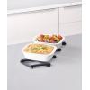 Joseph Joseph Stretch Folding Silicone Trivet for Hot Pots and Pans, Expanding nonslip stand, heat resistant mat for Kitchen Worktop – Black