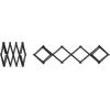 Joseph Joseph Stretch Folding Silicone Trivet for Hot Pots and Pans, Expanding nonslip stand, heat resistant mat for Kitchen Worktop – Black