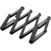 Joseph Joseph Stretch Folding Silicone Trivet for Hot Pots and Pans, Expanding nonslip stand, heat resistant mat for Kitchen Worktop – Black