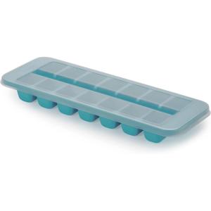 Joseph Joseph Flow – Easy-fill Ice-cube Tray with Lid, Stackable, Large 14 cube capacity (2-pack), Blue(1 Count (Pack of 1))
