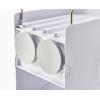 Joseph Joseph 70563 Capsule Shower Caddy 2-tier Compact Shower Shelf, White(2 Tier)