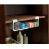 Joseph Joseph CupboardStore Under-Shelf Film, Foil, and Bag Organizer – Space-Saving Kitchen Storage, Made from Recycled Plastic