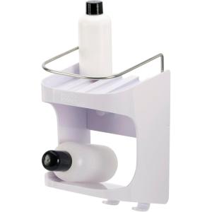 Joseph Joseph 70563 Capsule Shower Caddy 2-tier Compact Shower Shelf, White(2 Tier)